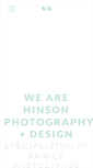 Mobile Screenshot of hinsonphotography.com